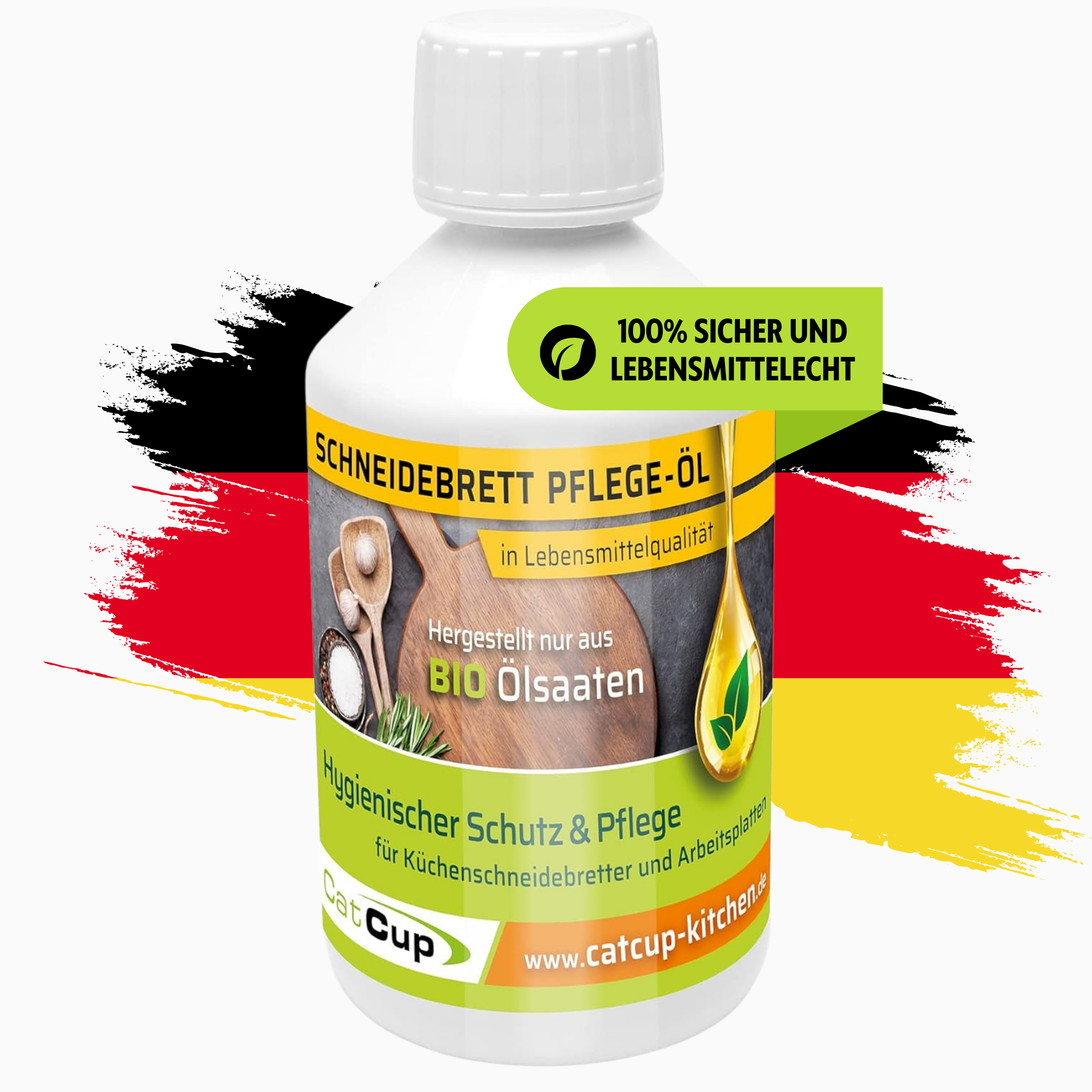 CatCup Schneidebrett Öl 250ml