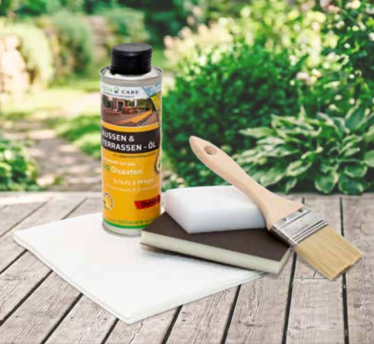 HeliaCARE Aussen & Terrassen – Öl "OUTDOOR"