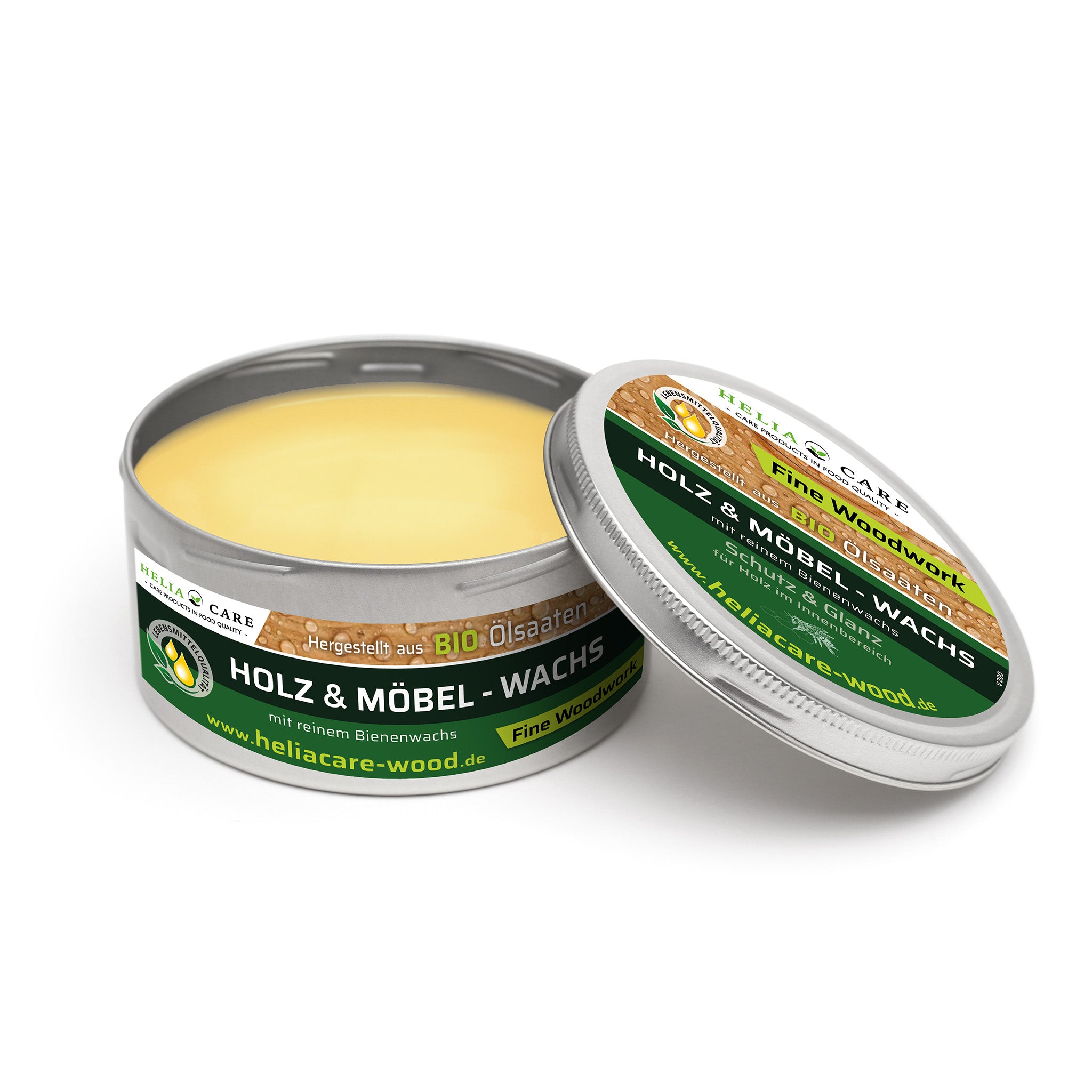 HeliaCARE Holz-Wachs in BIO-Qualität