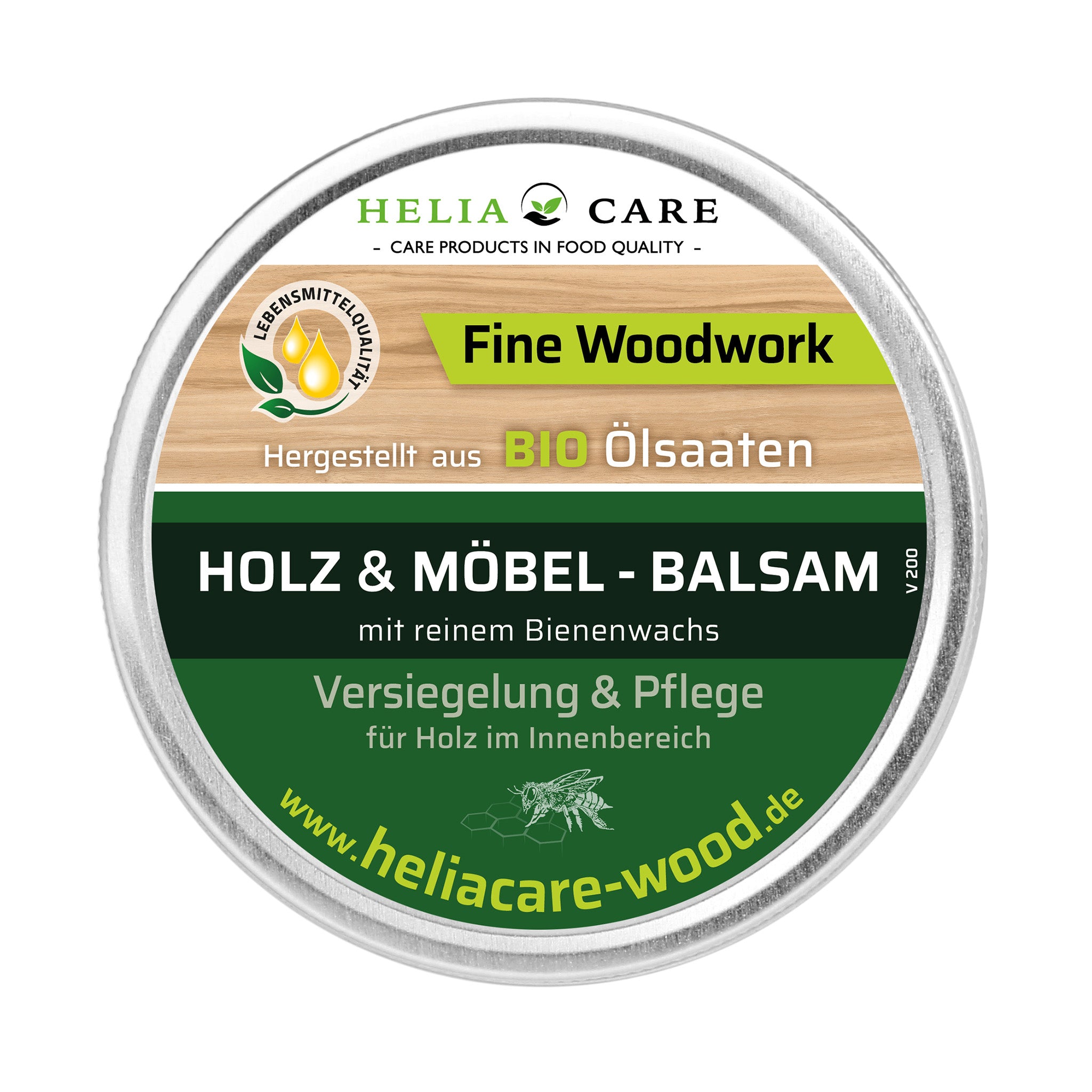 Holz Balsam / Holz Butter(*) in Lebensmittelqualität von HeliaCARE